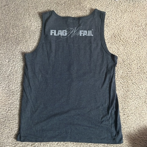 Vintage flag nor fail bury the dead mens tank - Picture 3 of 4